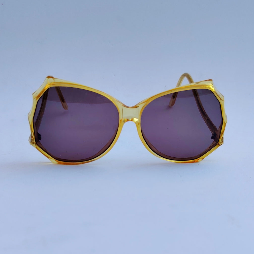 Vintage Lucille Winged Cat-Eye Sunglasses