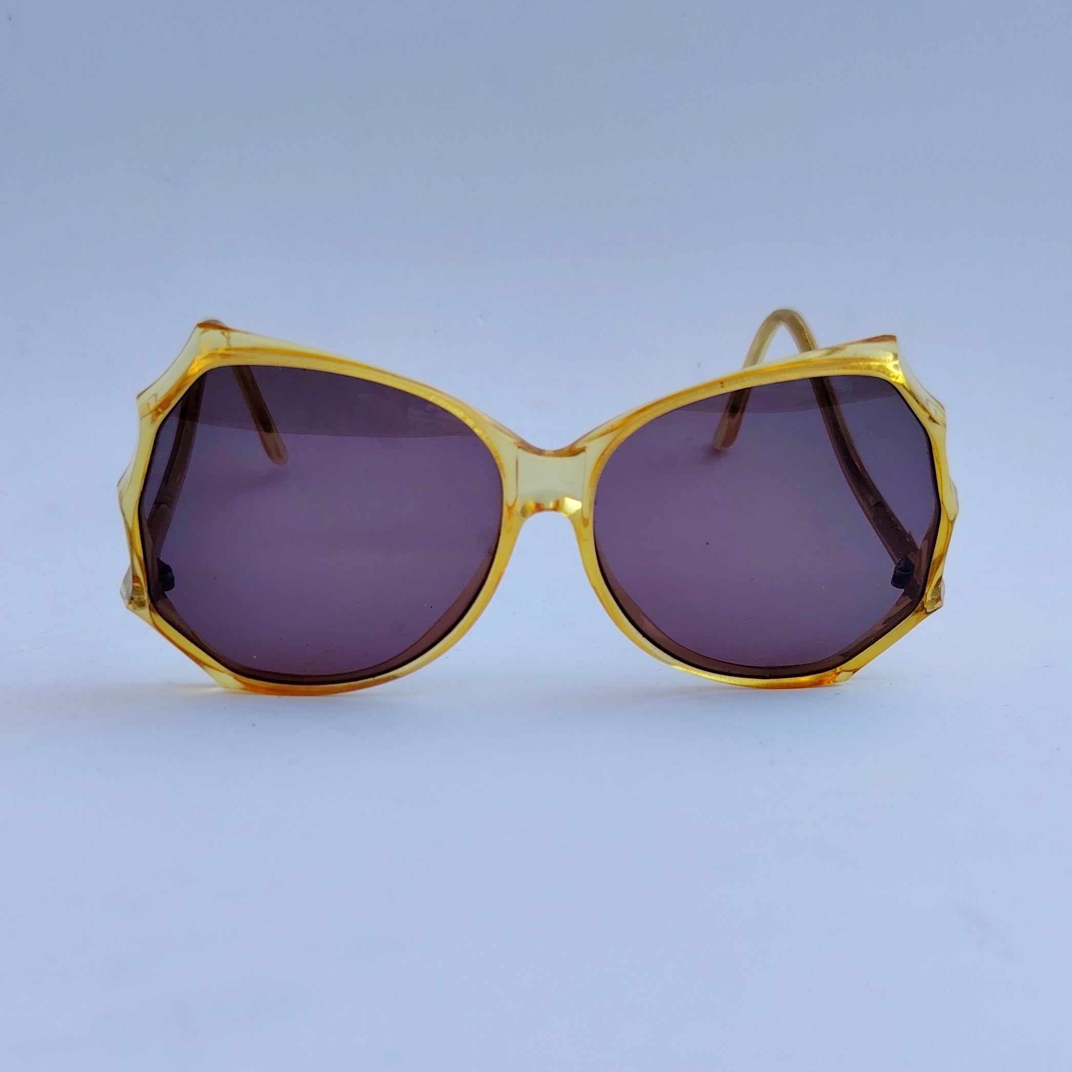 Vintage Lucille Winged Cat-Eye Sunglasses