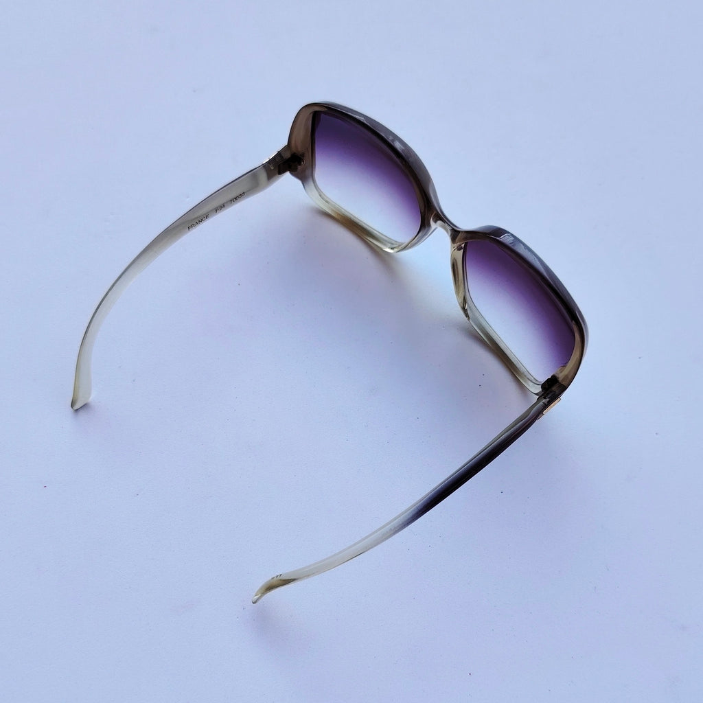Vintage Pierre Cardin Oversized Gradient Sunglasses