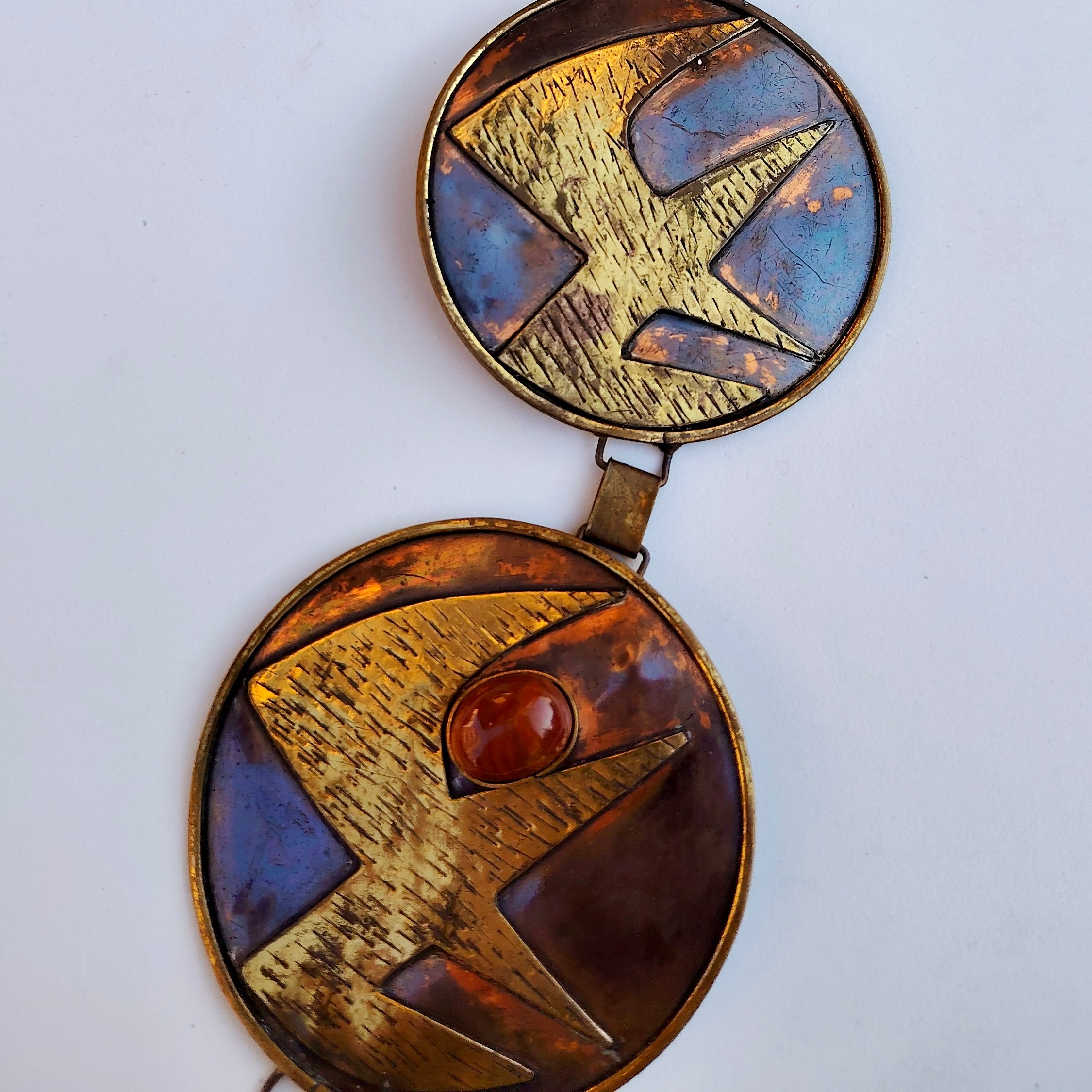 Vintage Statement Disc Belt