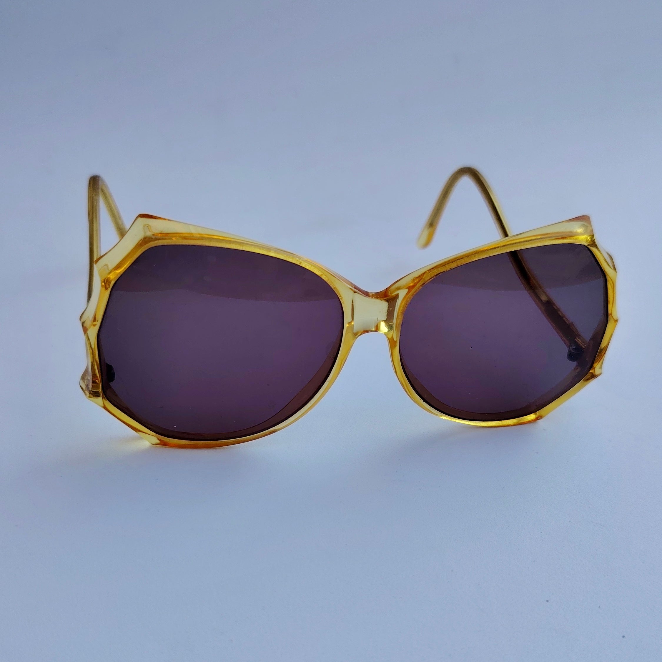 Vintage Lucille Winged Cat-Eye Sunglasses