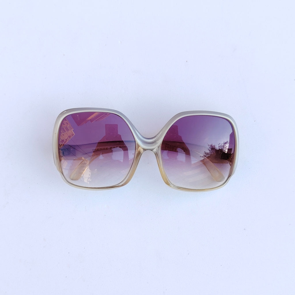 Vintage Pierre Cardin Oversized Gradient Sunglasses