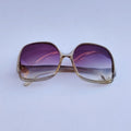 Vintage Pierre Cardin Oversized Gradient Sunglasses