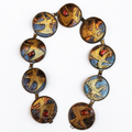 Vintage Statement Disc Belt