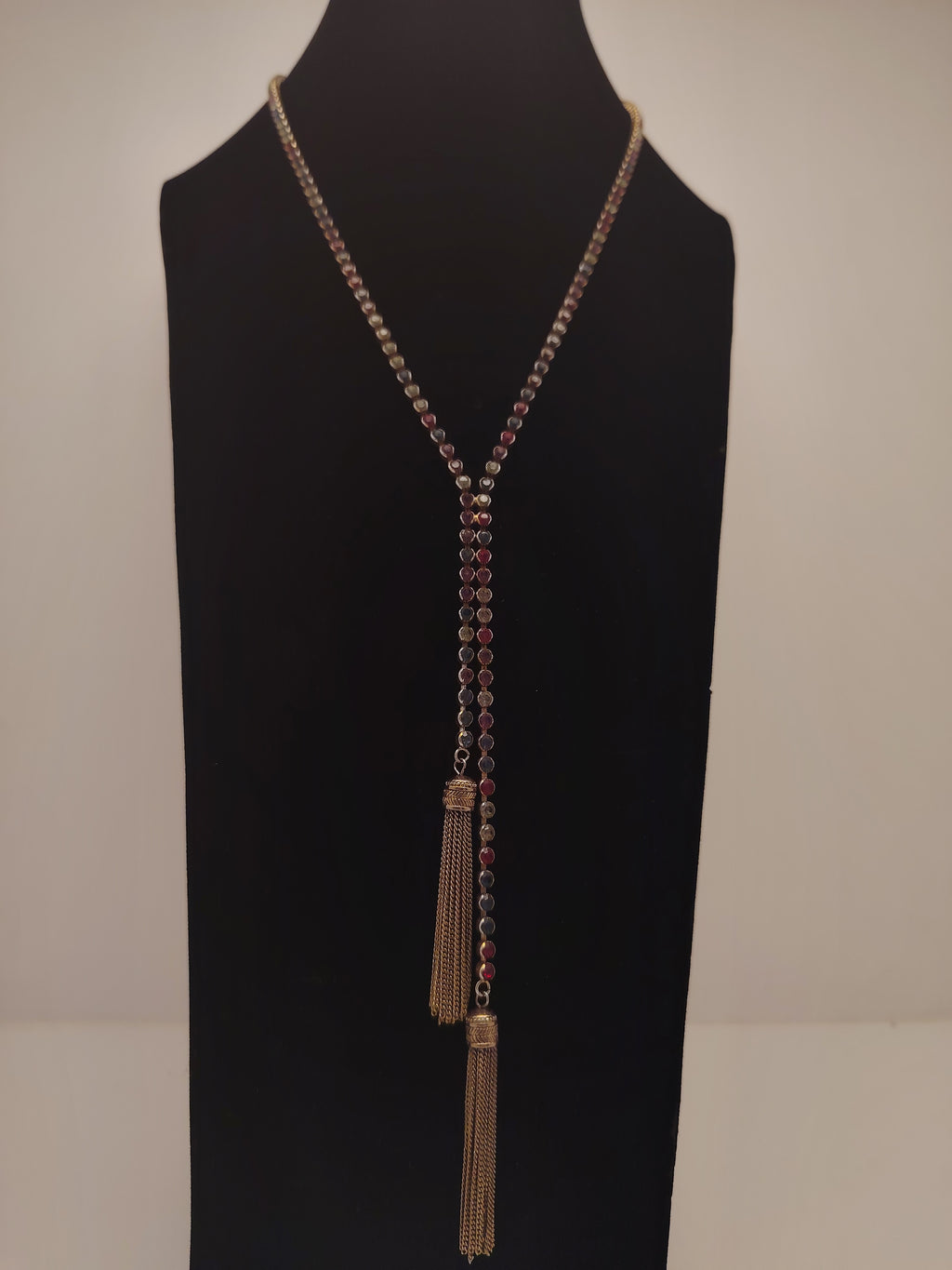 Sunset Tassel Lariat Sautoir