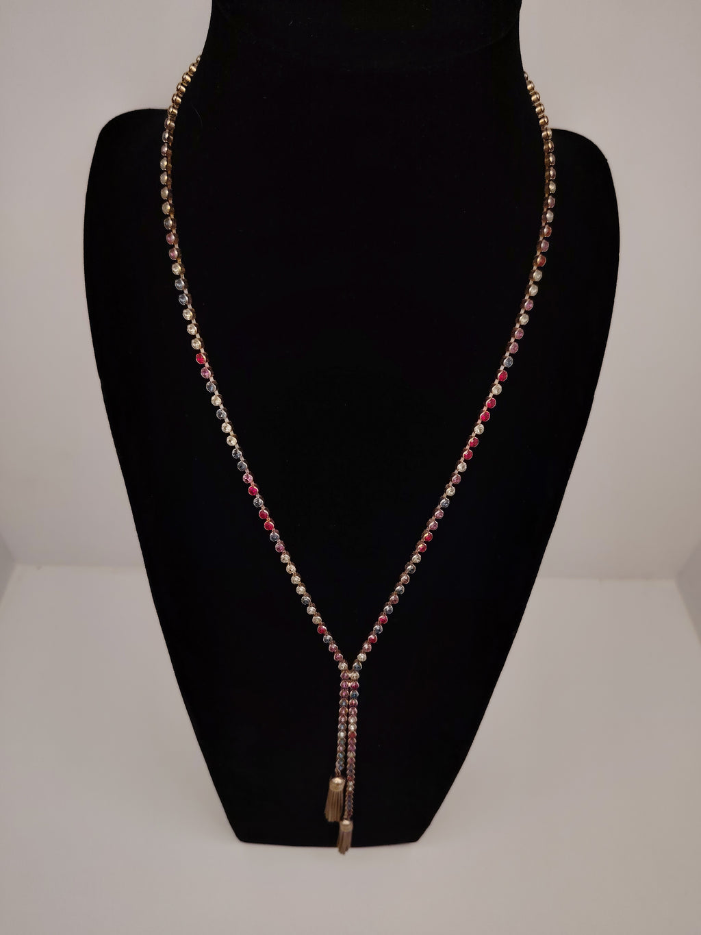 Sunset Tassel Lariat Sautoir