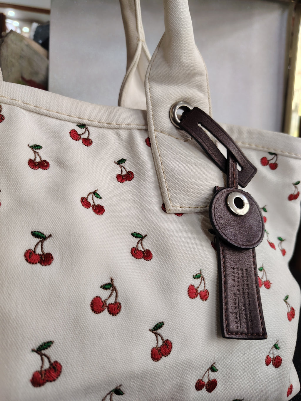 Marc by Marc Jacobs Canvas Cherry Tote