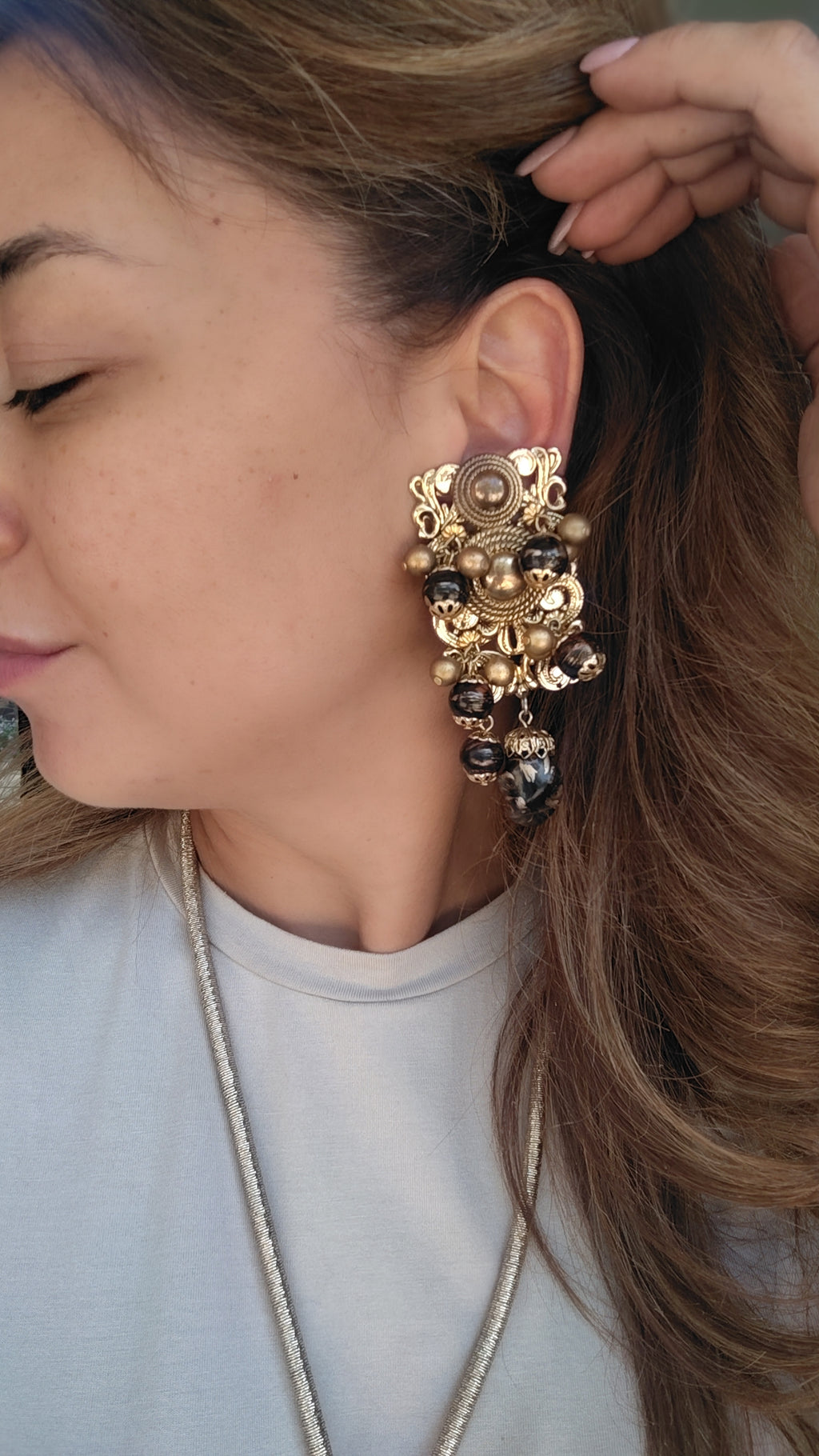 Nasturtium Clip-ons
