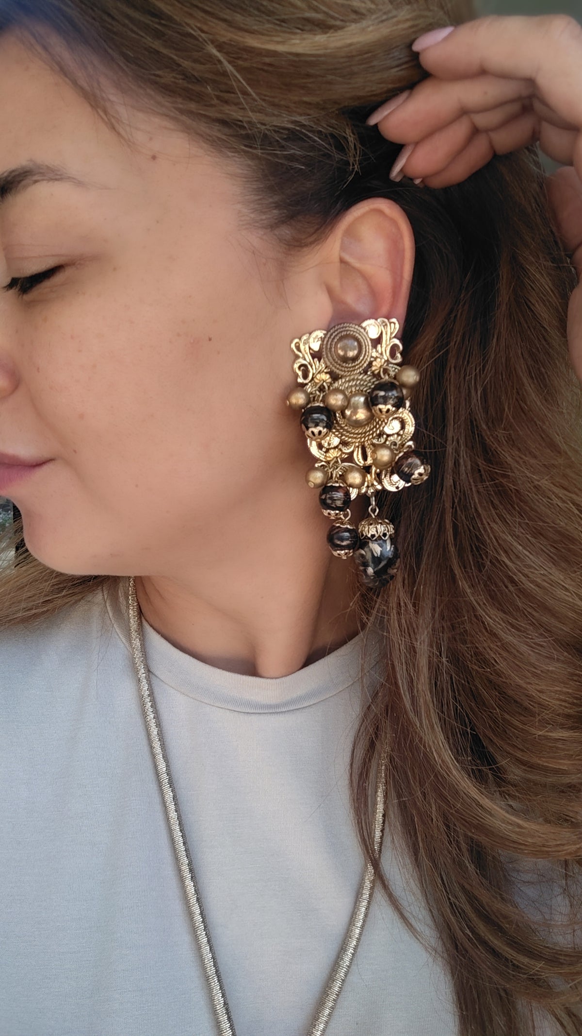 Nasturtium Clip-ons