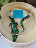 Anna Dello Russo Crocodile Chocker