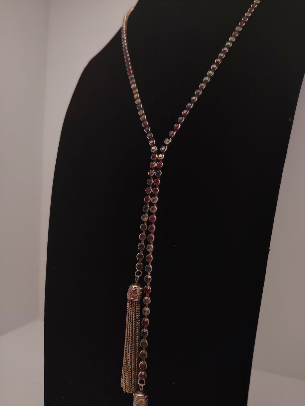 Sunset Tassel Lariat Sautoir