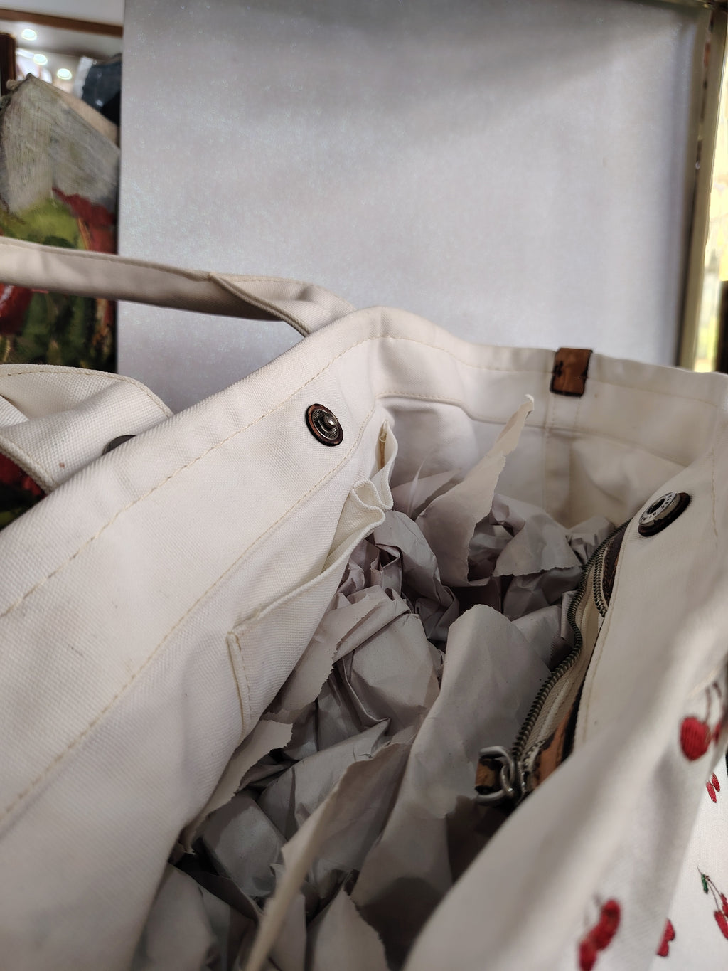 Marc by Marc Jacobs Canvas Cherry Tote