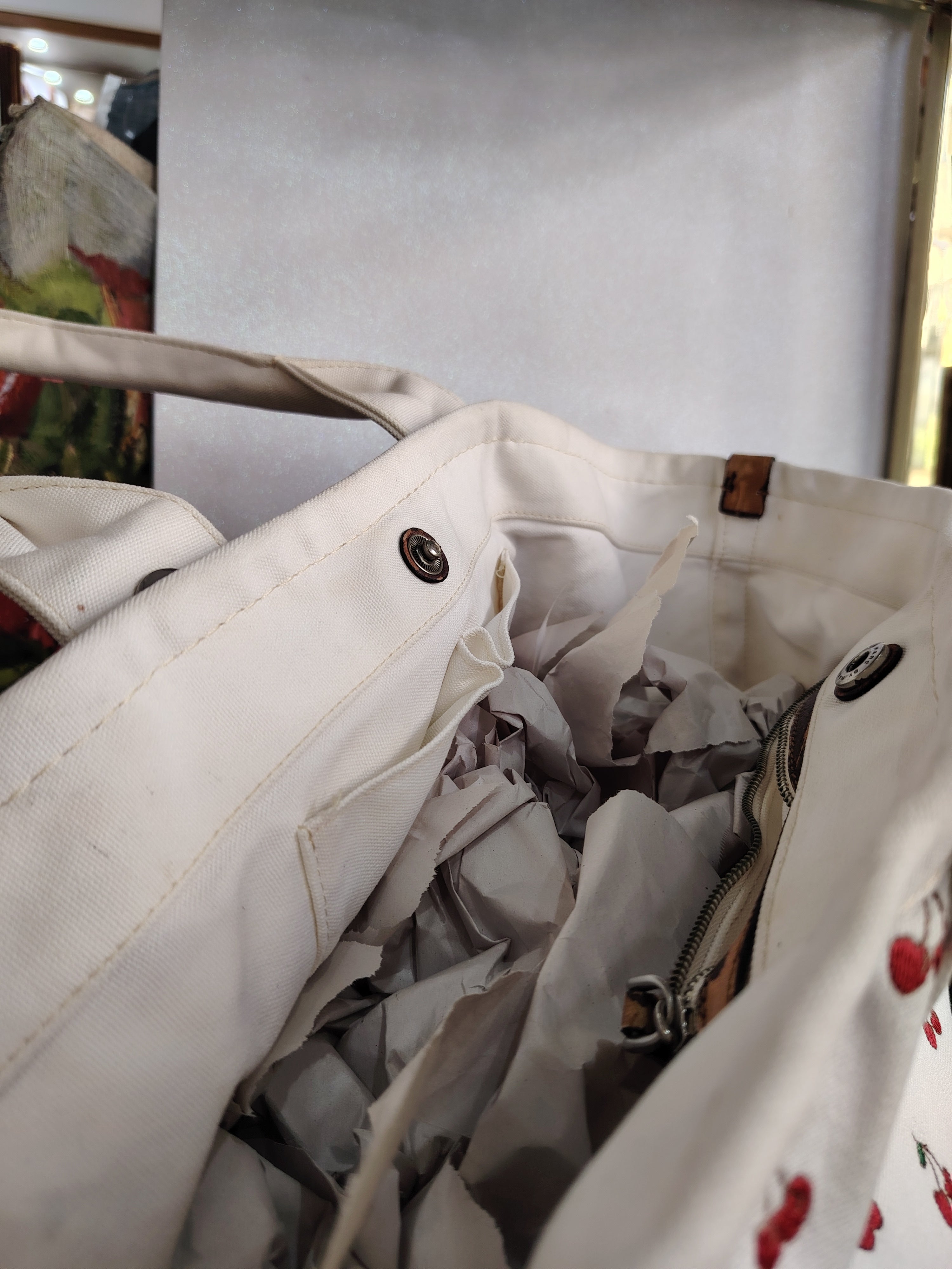 Marc by Marc Jacobs Canvas Cherry Tote