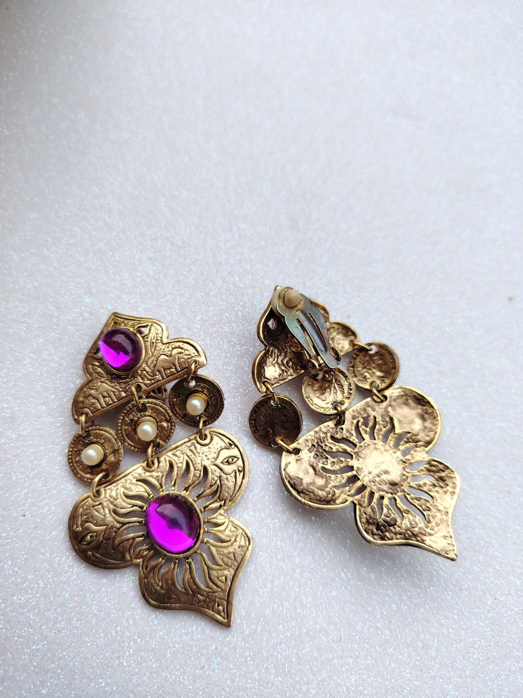 Heather Clip-ons