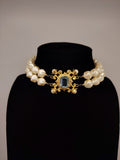 Victorian Azure Choker