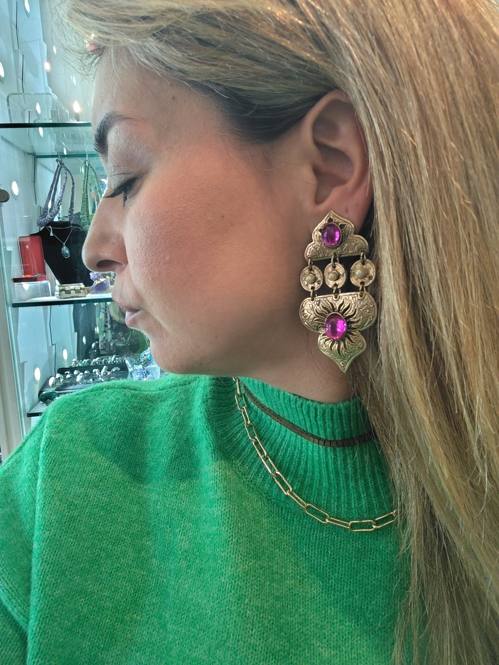 Heather Clip-ons