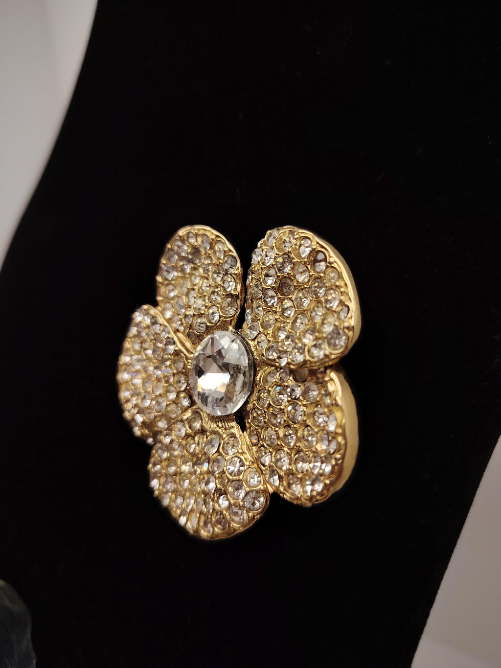 YSL Flower Brooch